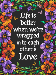 Life is Better With You - Heirloom Blanket
